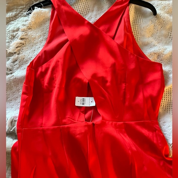 Ann Taylor Cutout Back Halter Dress - Picture 4 of 6